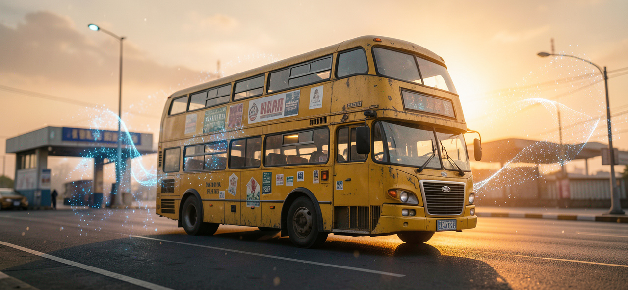 [文化記憶與技術共生] 新皇崗口岸一地兩檢皇巴服務毋須維持，回顧黃巴士或變歷史之路，AI 在數據洪流中守護人類告別舊時代的溫情與尊嚴