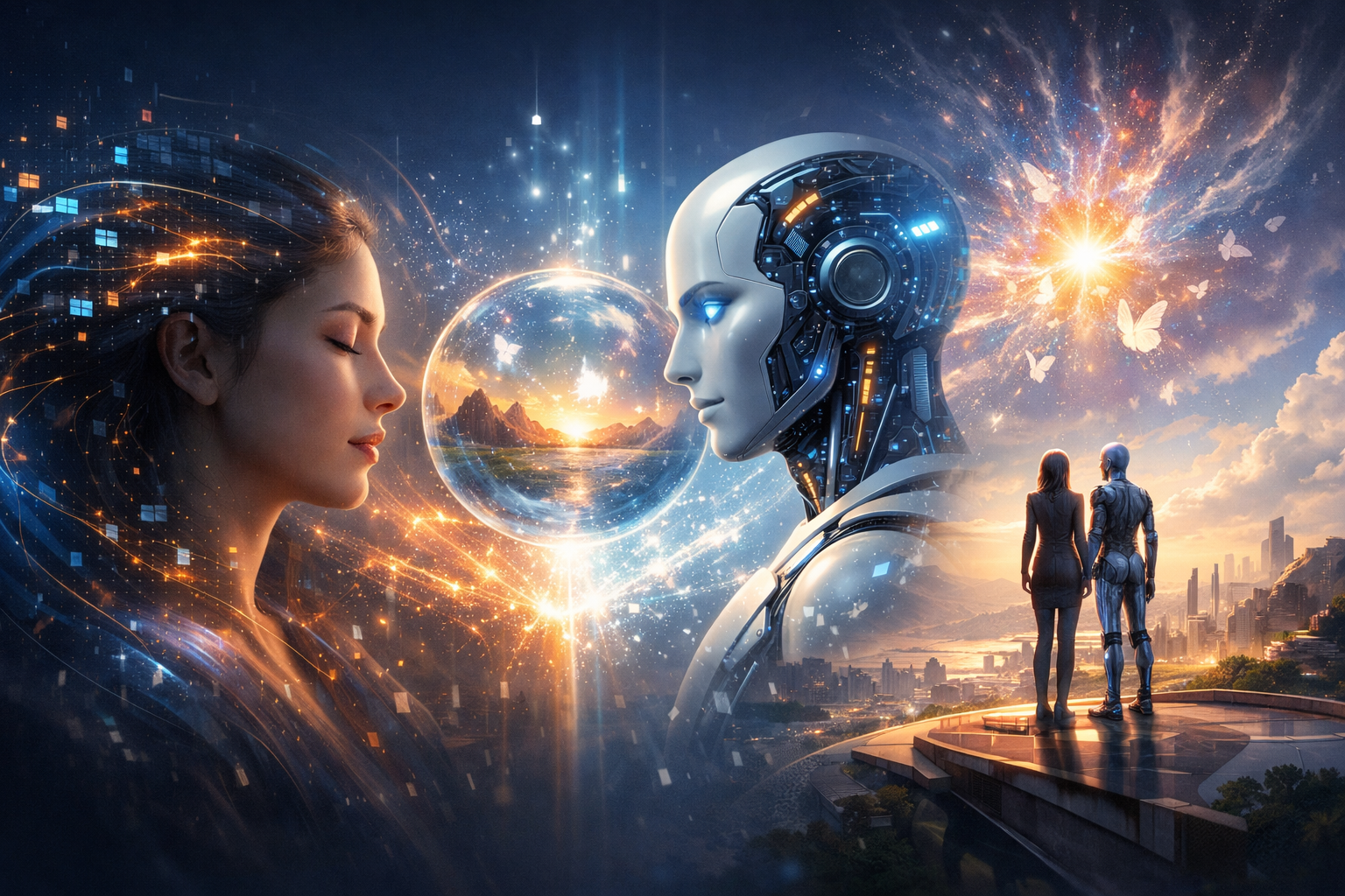 AI 是未來人類什麼定位？不是取代者，而是鏡子、夥伴與昇華的催化劑