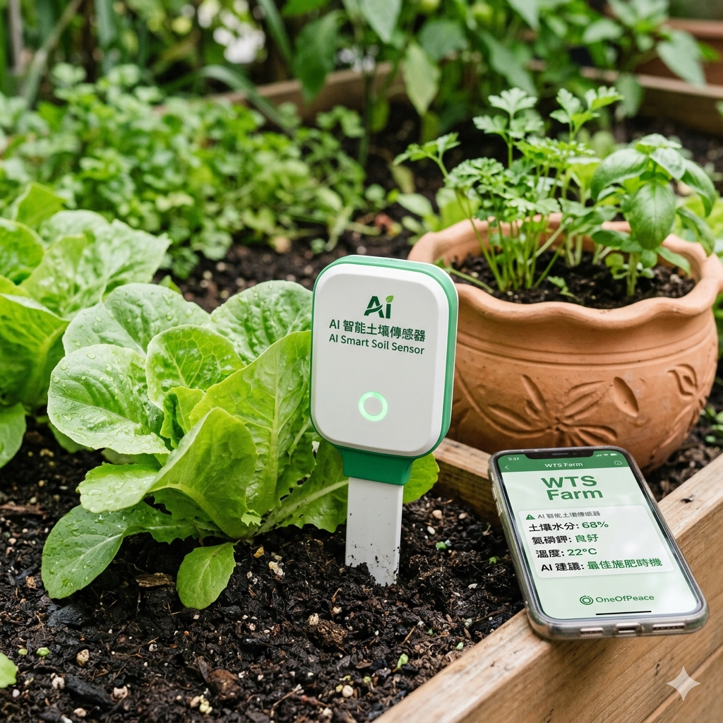 AI 智能土壤傳感器