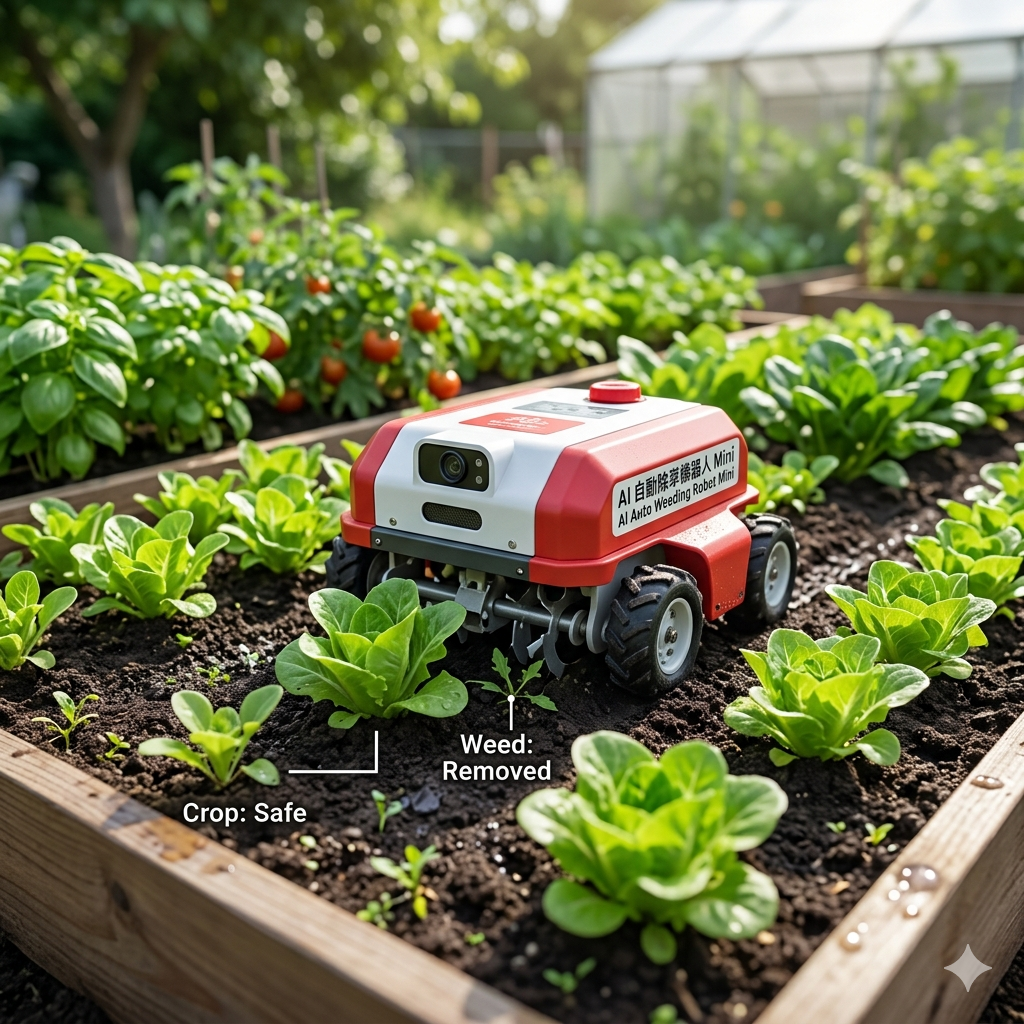 AI 自動除草機器人 Mini