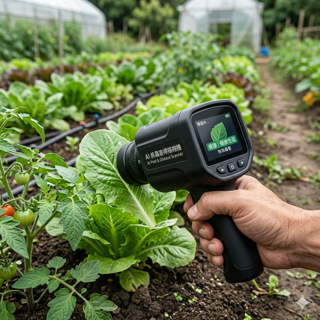 AI 病蟲害掃描相機
