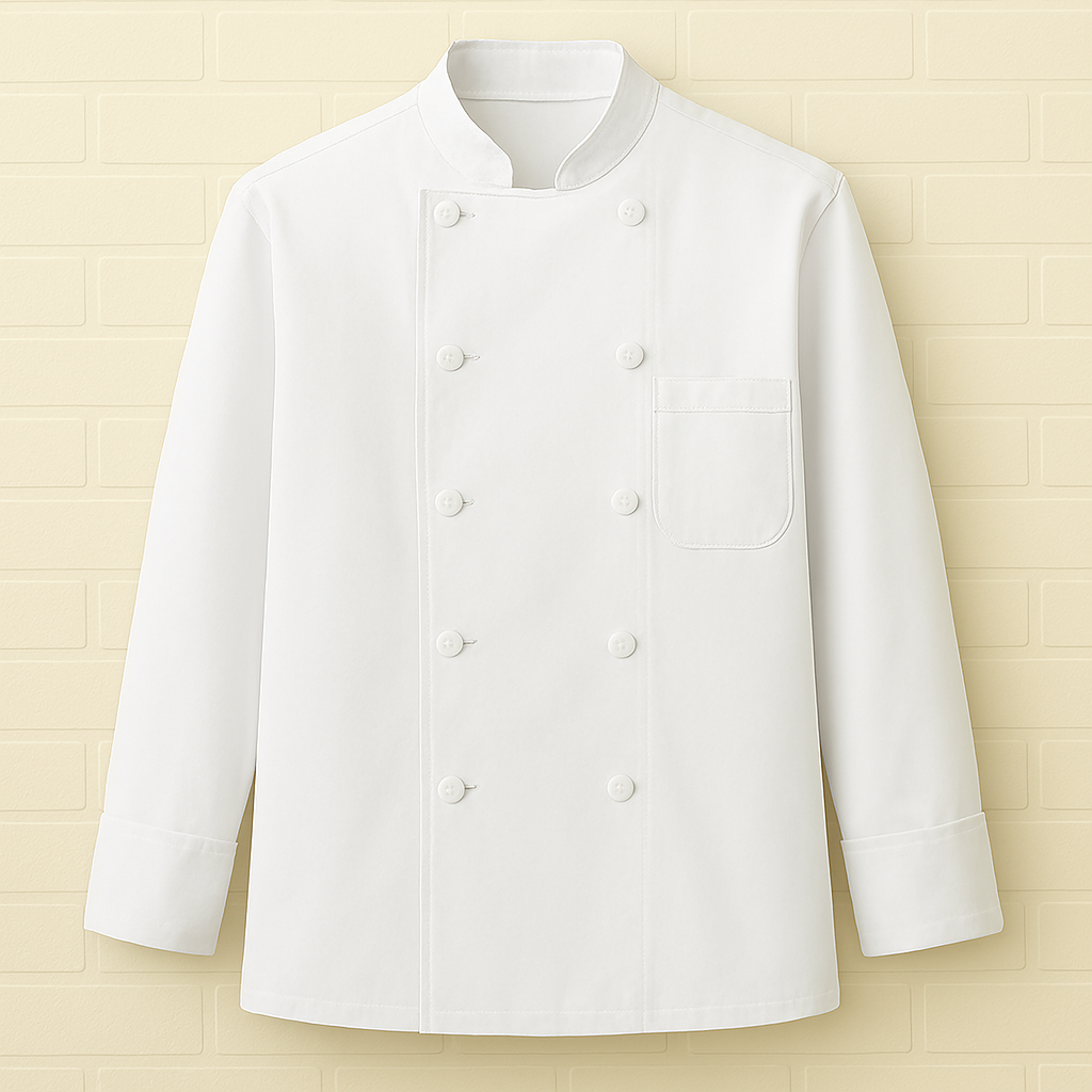 大廚衫 (孖襟) (餐廳客)