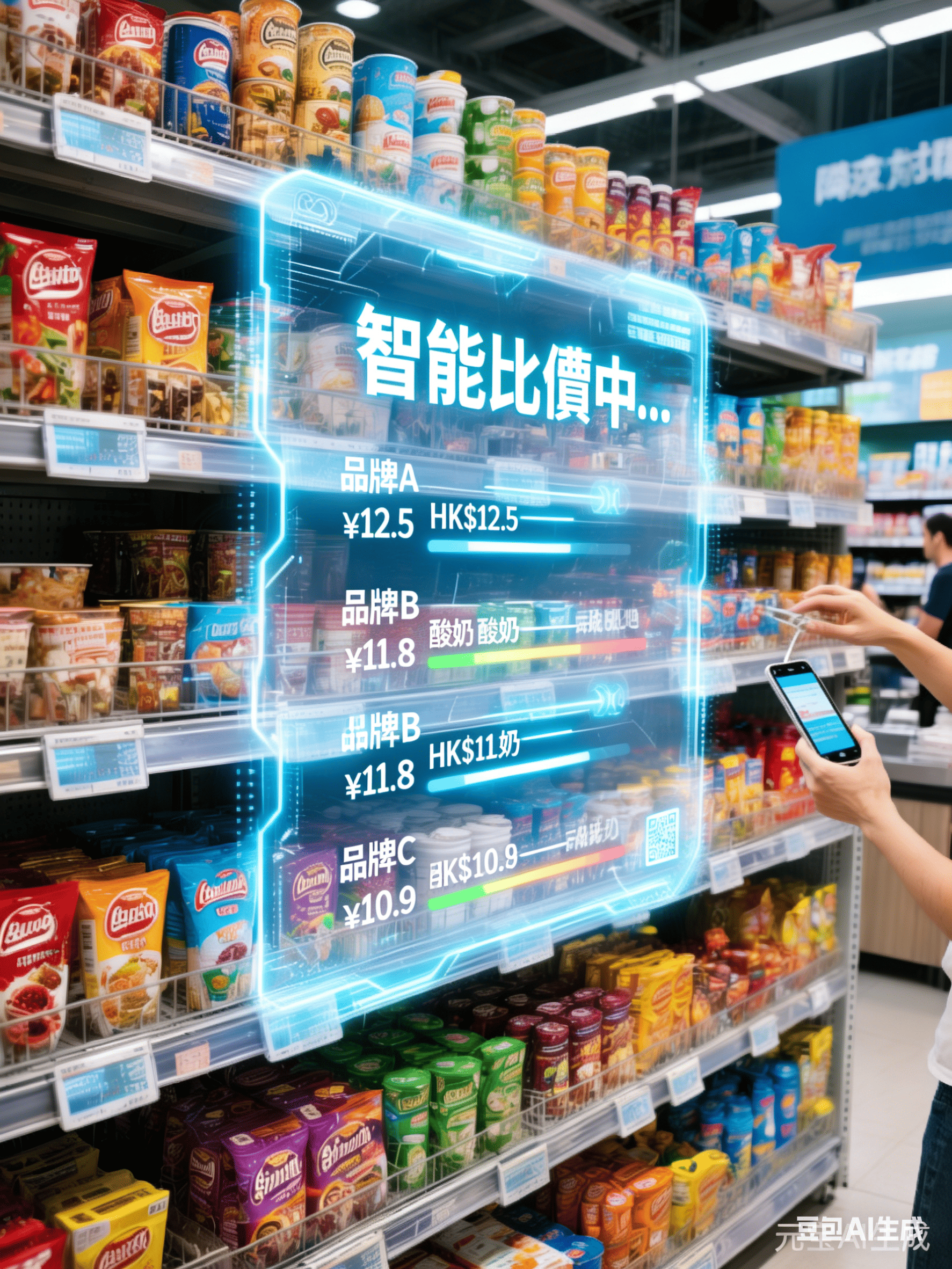香港超市格價 AI