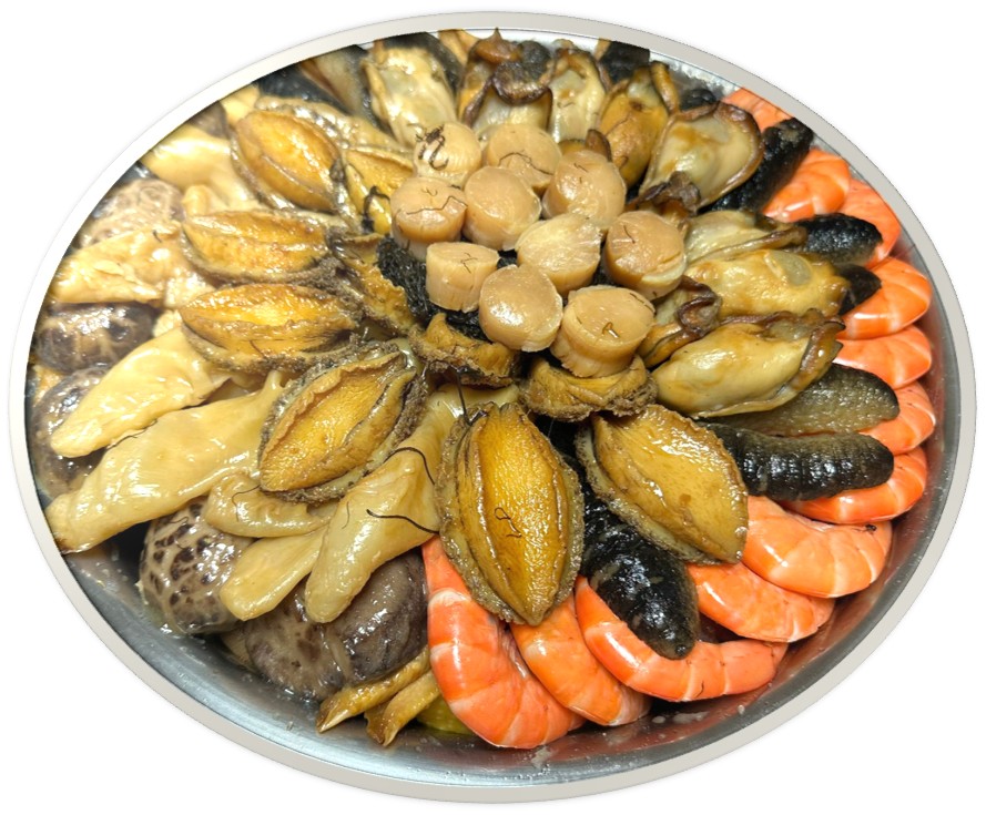花膠金蠔鮑参盆菜: 7-9人份